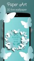 Paper Art 3D live wallpaper اسکرین شاٹ 3