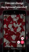 Rose petals 3D Live Wallpaper Affiche