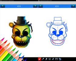 How To Draw FNAF تصوير الشاشة 1