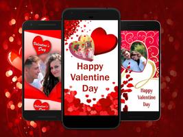 Valentine Photo Frame Affiche