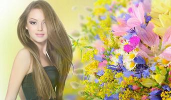 Blend Photo With Flower imagem de tela 3