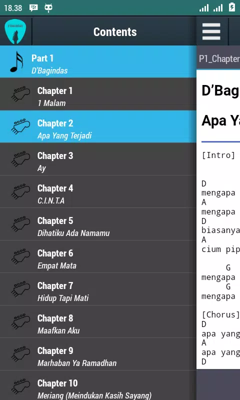 Chord Lagu D'Bagindas APK for Android Download