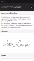 Infinity Signature Capture アプリダウンロード