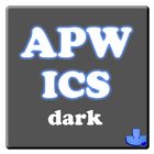 APW Theme Modern ICS Dark آئیکن