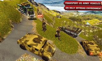 US Army Transport Truck Driving imagem de tela 1