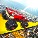 Monstruo Camión Juego de Truco Autos Encadenados APK