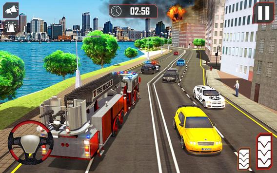 Download Firefighter Truck Driving Sim: Fire Truck Games APK free