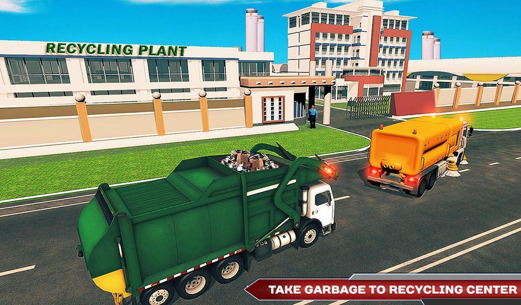 Garbage Truck Driving For Android Apk Download - trash townroblox garbage simulatorep 1