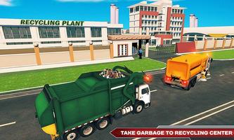Garbage Truck Simulator Driver screenshot 1