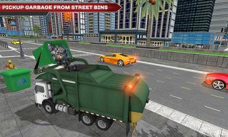 Garbage Truck Simulator Driver screenshot 2