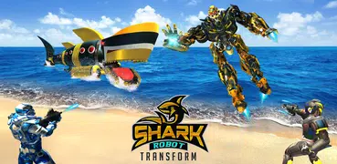 Real Robot Shark Game: Angry Shark Robot Transform
