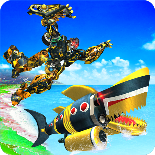 Real Robot Shark Game: Angry Shark Robot Transform
