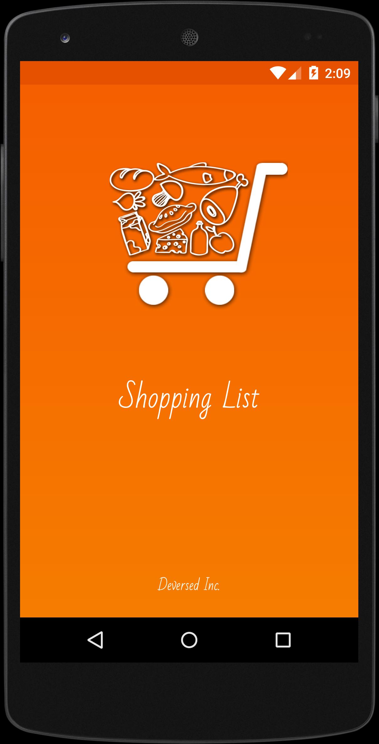 Grocery app shopping list. Покупки через андроид