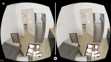 Апартаменты VR tour 360 imagem de tela 2