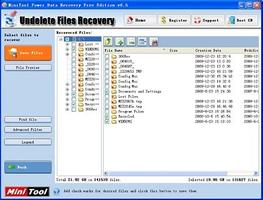 Recovery Of Deleted Files capture d'écran 1