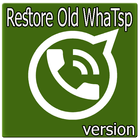 Restore Old Whatsp 2018 ไอคอน