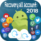 Recovery Account all social media 2018 icône