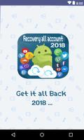Recovery Account all social media 2018 Affiche