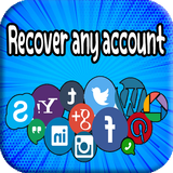 recover account - recover my account icône