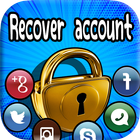 recover account - fast recovery icône