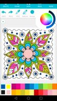 free coloring : art therapy Affiche