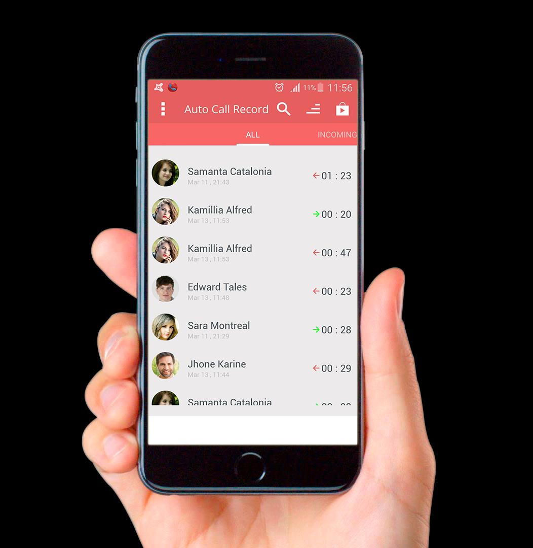 Вызови голосовой. Automatic Call Recorder Pro Android.