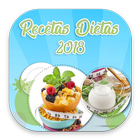 Recetas Dietas Saludables Fáciles 2018 icono