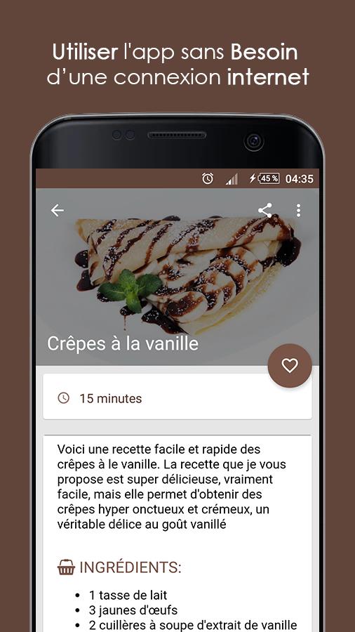 Recette Crepe Facile For Android Apk Download