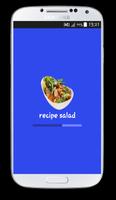 salad recipes الملصق