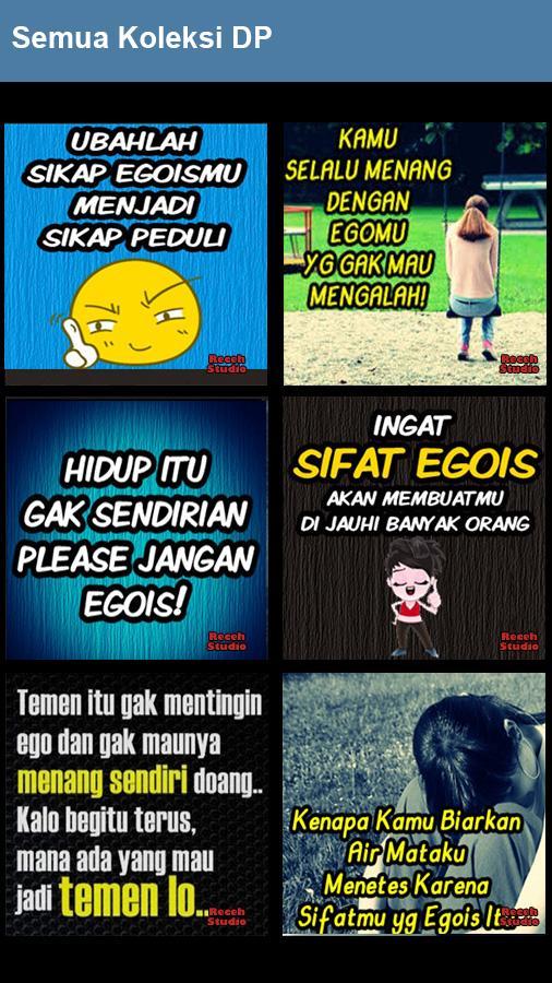 Dp Kata Egois For Android Apk Download