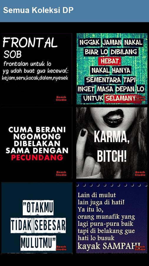 Nyesek Kata Kata Karma