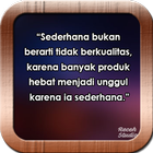 آیکون‌ DP Kata Hidup Sederhana Lebih Baik