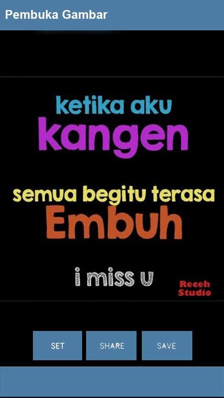 Koleksi Dp Kata Kangen Rindu Screenshot Koleksi Dp Kata Kangen Rindu Screenshot