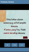 Gambar Kata Renungan Diri + DP Maker screenshot 2