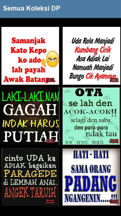 Gambar Kata Minang Bijak Für Android Apk Herunterladen