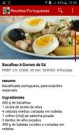 Receitas Portuguesas capture d'écran 2