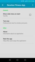 Receitas Fitness App الملصق