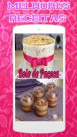 bolo de pote de paçoca - Receitas 海報