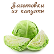Заготовки из капусты