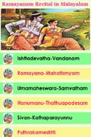Malayalam  Ramayanam Recital Audio captura de pantalla 2