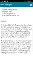 Grill Recipes تصوير الشاشة 2