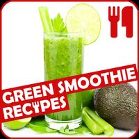 Green Smoothie Recipes الملصق