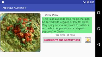 appetizer recipe app اسکرین شاٹ 3