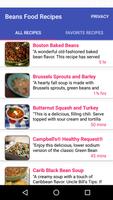 Beans Food Recipes:free recipe app capture d'écran 1