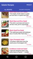 Salads Recipes capture d'écran 1