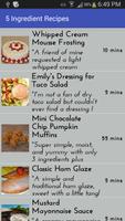 5 Ingredient Recipes poster