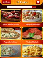 1 Schermata US Food Recipes