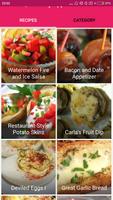 Quick & Easy Appetizer Recipes Affiche