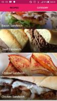 Easy Sandwich Recipes پوسٹر