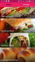 Easy Sandwich Recipes تصوير الشاشة 2